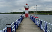 Blick zum Leuchtturm, Foto: Gregor Kockert, Lizenz: Tourismusverband Lausitzer Seenland e.V.