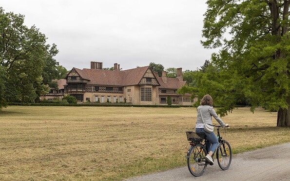 Cecilienhof Country House in the New Garden in Potsdam, Foto: Sophie Soike, Lizenz: SPSG PMSG