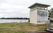 Former border tower at the Bertini-Enge, Foto: Sophie Soike, Lizenz: PMSG Potsdam Marketing und Service GmbH