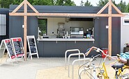 View of the snack bar, Foto: Gregor Kockert, Lizenz: Tourismusverband Lausitzer Seenland e.V.