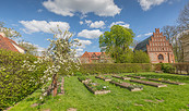 Kräutergarten im Klosterstift Heiligengrabe, Foto: Steffen Lehmann, Lizenz: TMB-Fotoarchiv