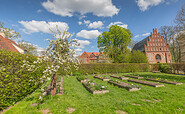 Kräutergarten im Klosterstift Heiligengrabe, Foto: Steffen Lehmann, Lizenz: TMB-Fotoarchiv