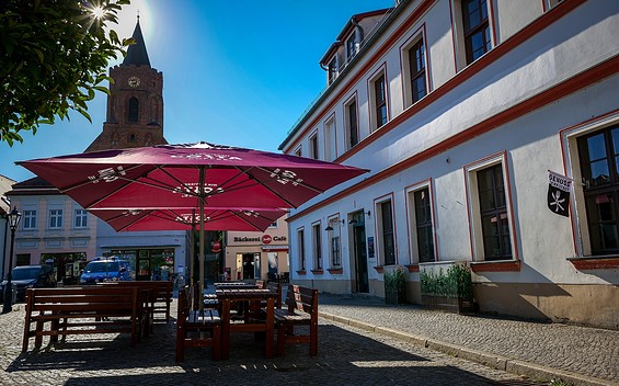 Außenbereich Genuss Werk Statt, Foto: Sven Pritzsche, Lizenz: Seenland Oder-Spree