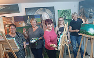 Einblicke in eine Happy Paint Party, Foto: Silvana Czech, Lizenz: Mattiesson