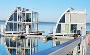 View of the floating houses, Foto: D.Mark, Lizenz: Open Water Resort Lausitz