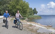 Cycling at Lake Senftenberg, Foto: Nada Quenzel, Lizenz: Tourismusverband Lausitzer Seenland e.V.