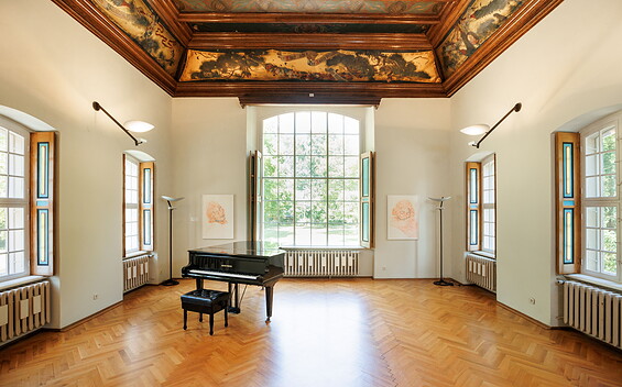 Museum im Schloss Wiepersdorf, Foto: Dirk Bleicker, Lizenz: Kulturstiftung Schloss Wiepersdorf