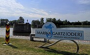 Willkommen in der Marina Gartz, Foto: Merith Sommer