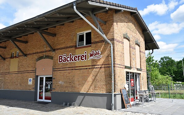 Café Bäckerei Wahl Gross Köris, Foto: Sandra Fonarob, Lizenz: Tourismusverband Dahme-Seenland e.V.