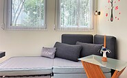 Couch mit Aufbettungsmöglichkeit, Foto: Ulrike Haselbauer, Lizenz: Tourismusverband Lausitzer Seenland e.V.