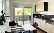 Beispiel Küchenzeile Wohnung 1, Foto: Ulrike Haselbauer, Lizenz: Tourismusverband Lausitzer Seenland e.V.