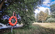 Rettungsring am Weißen Strand - Lehnitzsee, Foto: Thomas Ahrens / TKO gGmbH, Lizenz: TKO gGmbH