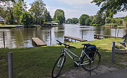 At the river Dahme in Dolgenbrodt, Foto: Stephanie Panne, Lizenz: Tourismusverband Dahme-Seenland e.V.