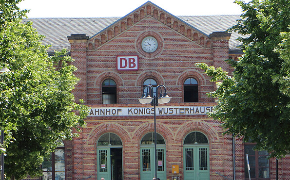Koenigs Wusterhausen train station, Foto: Petra Förster, Lizenz: Tourismusverband Dahme-Seenland e.V.
