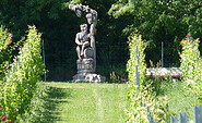 Bachus figure on the mill vineyard, Foto: Petra Förster, Lizenz: Tourismusverband Dahme-Seenland e.V.