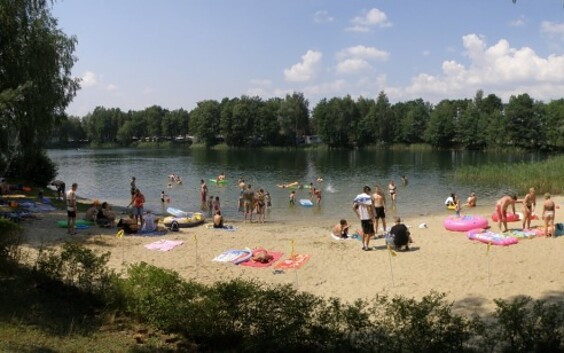 Bathing Area in the Lake Kiessee Natural Campsite