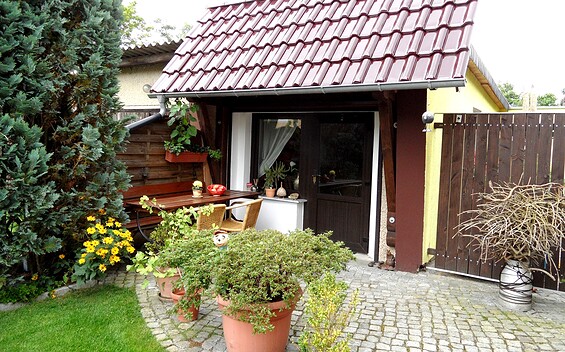 Außenansicht Ferienhaus Kwast, Foto: Antje Oegel, Lizenz: Fürstenwalder Tourismusverein e.V.