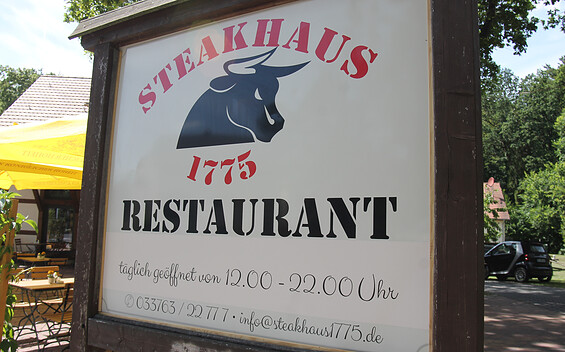 Steakhaus 1775 in Bestensee, Foto: Pauline Kaiser, Lizenz: Tourismusverband Dahme-Seenland e.V.