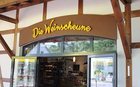 Die Weinscheune Bestensee, Foto: Pauline Kaiser, Lizenz: Tourismusverband Dahme-Seenland e.V.