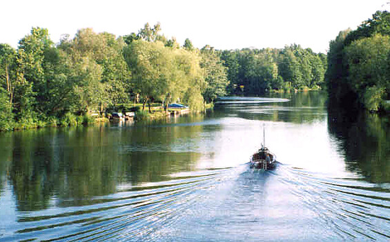 Auf der Dahme, Foto: Günter Schönfeld, Lizenz: Tourismusverband Dahme-Seenland e.V.