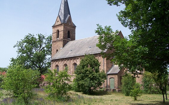 Church in Prieros, Foto: Petra Förster, Lizenz: Tourismusverband Dahme-Seenland e.V.