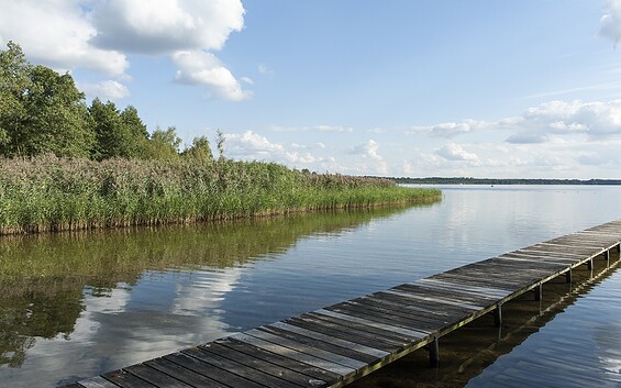 Steg am Wolziger See, Foto: Uwe Seibt, Lizenz: Tourismusverband Dahme-Seenland e.V.
