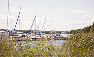Hafen am Jugendbildungszentrum Blossin, Foto: Günter Schönfeld, Lizenz: Tourismusverband Dahme-Seenland e.V.