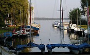 Hafen am Jugendbildungszentrum Blossin, Foto: Günter Schönfeld, Lizenz: Tourismusverband Dahme-Seenland e.V.