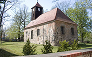Kirche in Miersdorf, Foto: Petra Förster, Lizenz:  Tourismusverband Dahme-Seenland e.V.