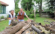 We people from the Eichwalde wood factory, Foto:  Gerlinde Irmscher , Lizenz: Holzmanufaktur Eichwalde