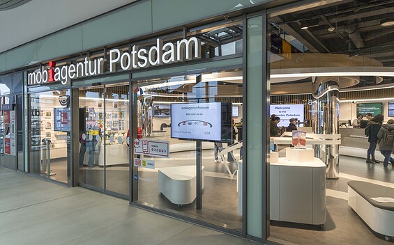mobiagentur Potsdam – Tourist Information Centre at Potsdam Main Station
