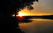Sonnenuntergang, Foto: Campingplatz am Wolletzsee, Foto: Jan Bovermin, Lizenz: Jan Bovermin