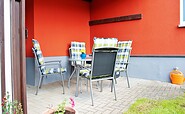 Covered terrace with patio furniture, Foto: Thomas Becker, Lizenz: Lausitzer Ferienapartments