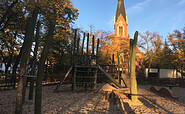 Spielplatz am Händelplatz in Eichwalde, Foto: Petra Förster, Lizenz: Tourismusverband Dahme-Seenland e.V.