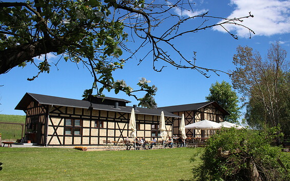 Restaurant Dammmeisterei in Zollbrücke, Foto: Katrin Riegel, Lizenz: Seenland Oder-Spree