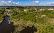 Luftaufnahme Wesenberg, Foto: Mecklenburgische Kleinseenplatte Touristik GmbH