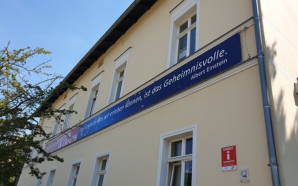 Einstein exhibition in the Bürgerhaus Caputh, Foto: Kultur- und Tourismusamt Schwielowsee