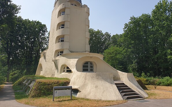 Einstein Tower in the Albert-Einstein Science Park, Foto: Kultur- und Tourismusamt Schwielowsee