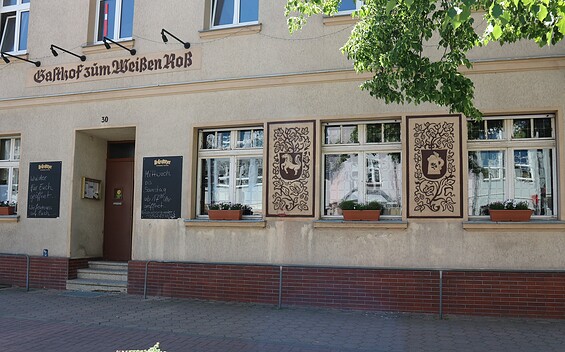 Gasthaus zum Weißen Roß, Foto: Ti Forst (Lausitz) Silvia Pielenz, Lizenz: Stadt Forst (Lausitz)