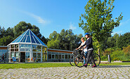 Fahrradverleih im NaturParkZentrum, Foto: Ike Noack