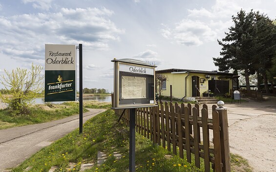 Restaurant Oderblick, Lebus, Foto: Steffen Lehmann, Lizenz: TMB-Fotoarchiv
