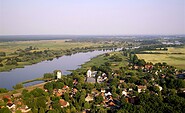Luftbild des Kulturhafens Groß Neuendorf, Foto: Jens Plate