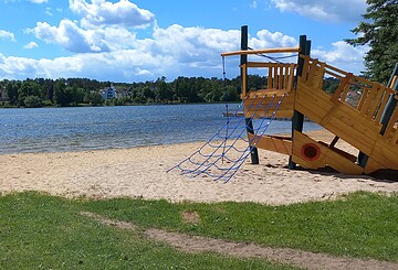 Badestelle am Röblinsee