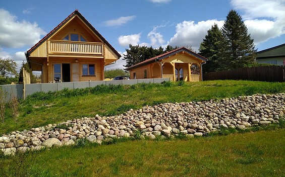 Hausansicht beide Ferienhäuser