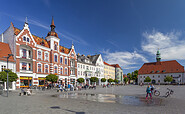 Marktplatz Finsterwalde Andreas Franke, Foto: Andreas Franke, Lizenz: Tourismusverband Elbe-Elster-Land e.V.