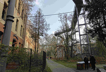 Gefragter Drehort: die Gebäude der früheren Lungenheilanstalt in Beelitz-Heilstätten, Foto: André Stiebitz