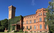 Blick auf Schloss Arendsee, Foto: Kleiss HK Engeineering