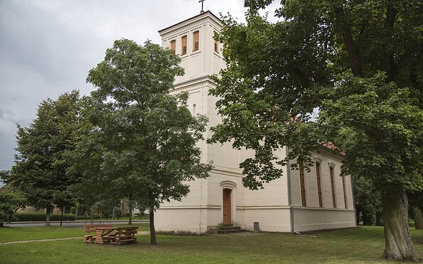Kirche in Neulietzegöricke, Foto: Steffen Lehmann, Lizenz: TMB-Fotoarchiv