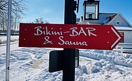 Signpost to the sauna area, Foto: DerLeuchtTurm-Gastro GmbH