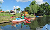 Anlegestelle am Campingplatz Jägerbude, Foto: TV-SOS